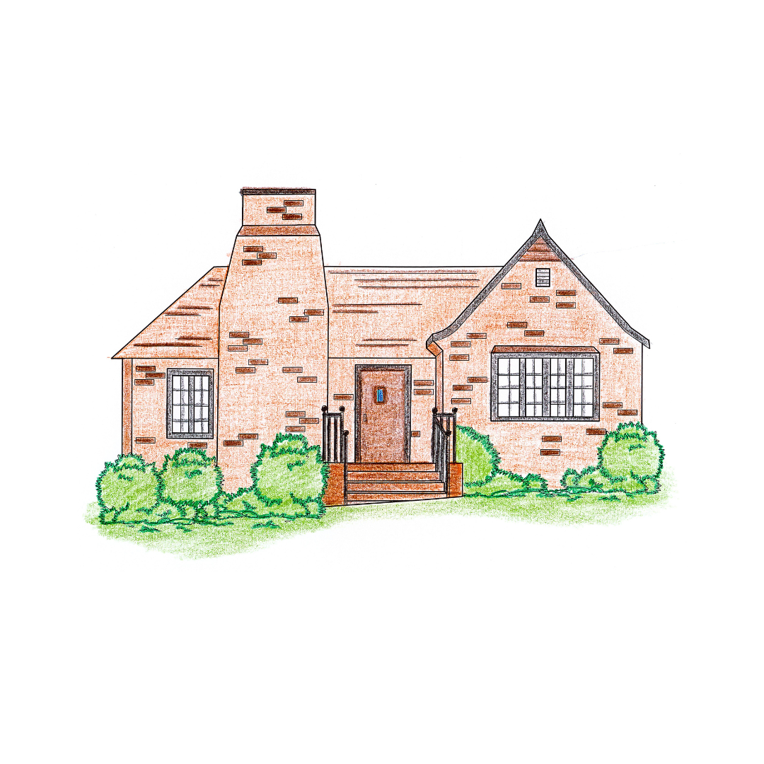 Clinton House from AHPP coloring book #1 "Saving Arkansas's Treasures"