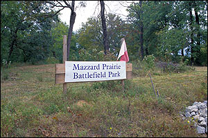 Massard Prairie Battlefield/6th Kansas Cavalry Camp Site